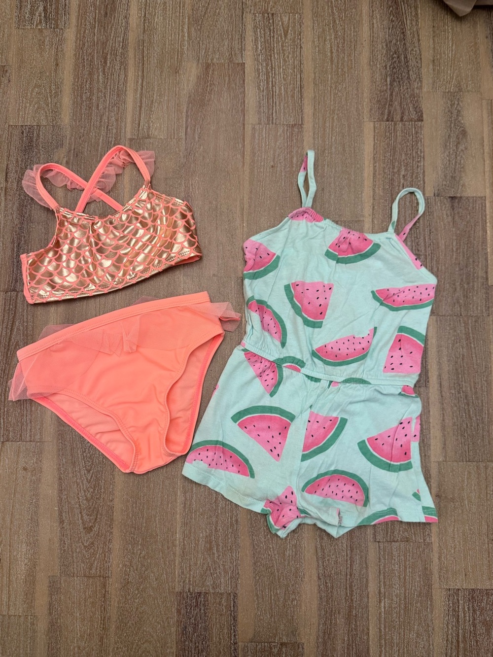 Girls Kids Toddler Summer Bathing Suit Romper Old Navy George 🧜‍♀️ 🍉